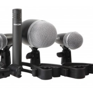 Proel Eikon DMH5XL 5 Piece Drum Microphone Set With Case