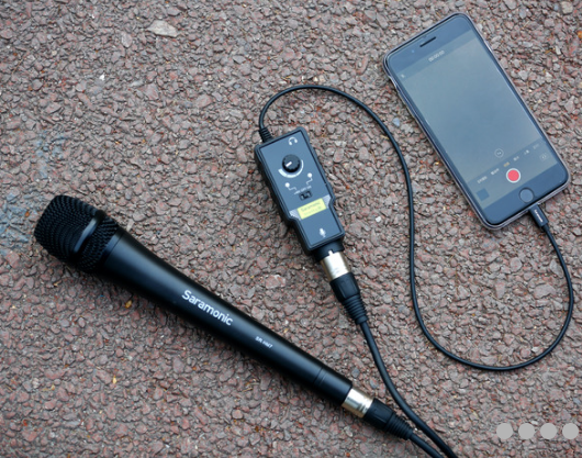 Saramonic SmartRigII Preamp and interface for smartphone with XLR input, and 6.35mm input - Image 3