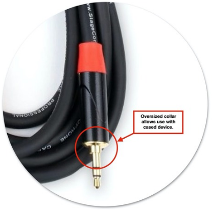 Stagecore iCore320 1.5m, 2 x Male XLR Connectors - 1 x 3.5mm Stereo Mini Jack Plug, Audio Cable - Image 2