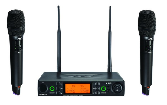 JTS RU-8012DB RU-G3TH Dual Channel Handheld Wireless System - Image 3