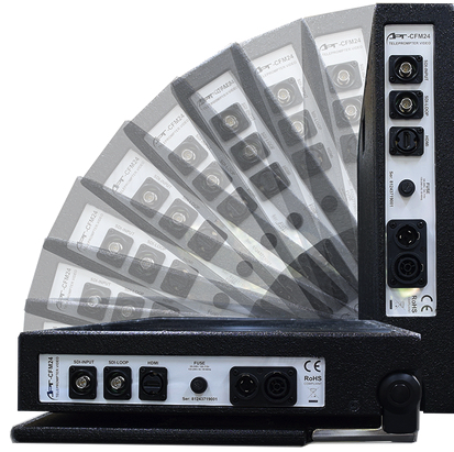 APT-CFM24 Video Teleprompter Comfort folding monitor teleprompter with 24” HD video with HDMI & SDI in and loop - Image 2