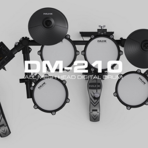 NUX DM-210 All Mesh Head Digital Drum Set