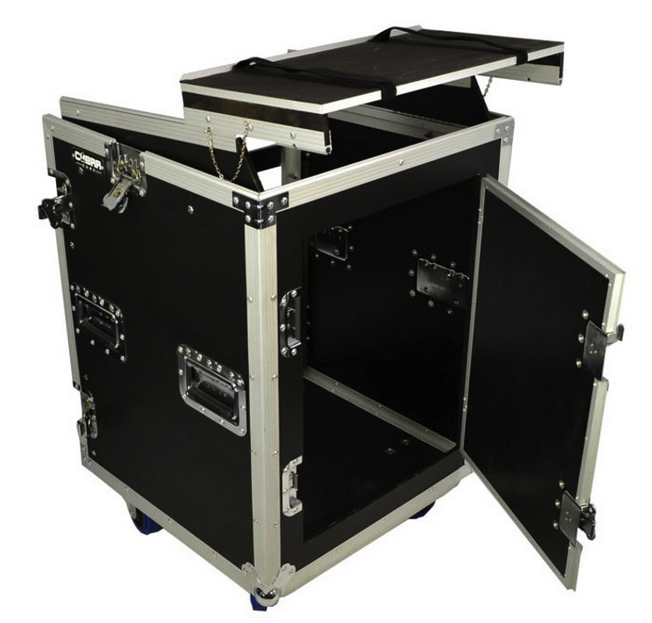Cobra 12U + 10U Rack Case with Laptop Shelf (FC172) - Image 3