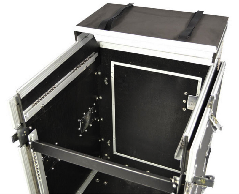 Cobra 12U + 10U Rack Case with Laptop Shelf (FC172) - Image 4